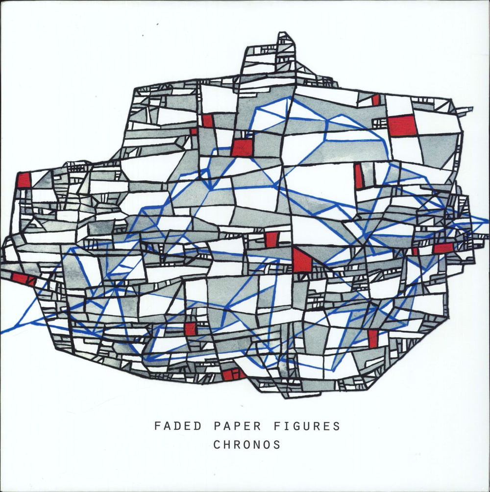 Faded Paper Figures Chronos - White w/ Splatter Vinyl US vinyl LP album (LP record) FEEDS-50