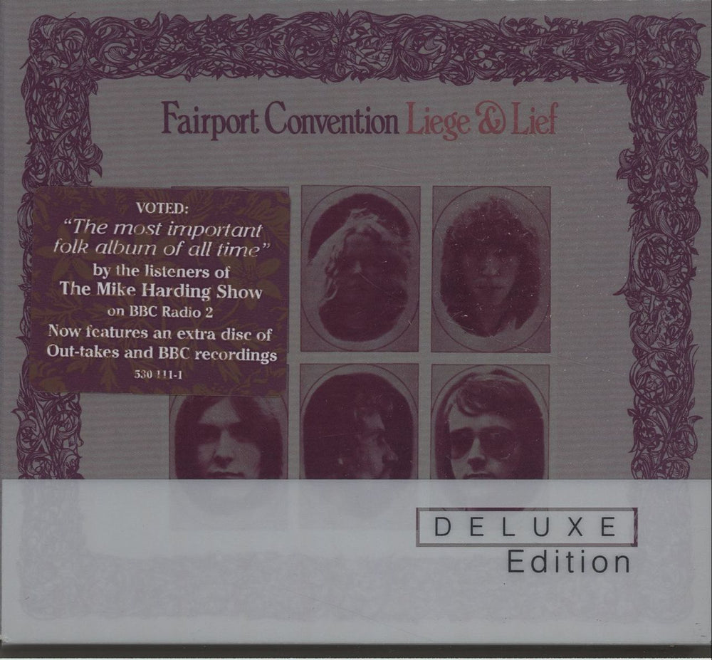 Fairport Convention Liege And Lief - Deluxe Edition UK 2 CD album set (Double CD) 5301111