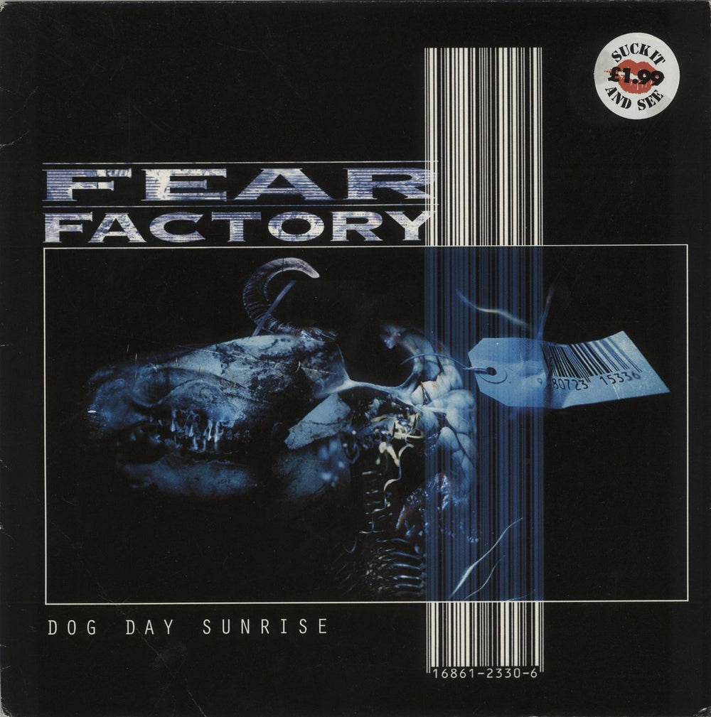 Fear Factory Dog Day Sunrise UK 12" vinyl single (12 inch record / Maxi-single) RR2330-3