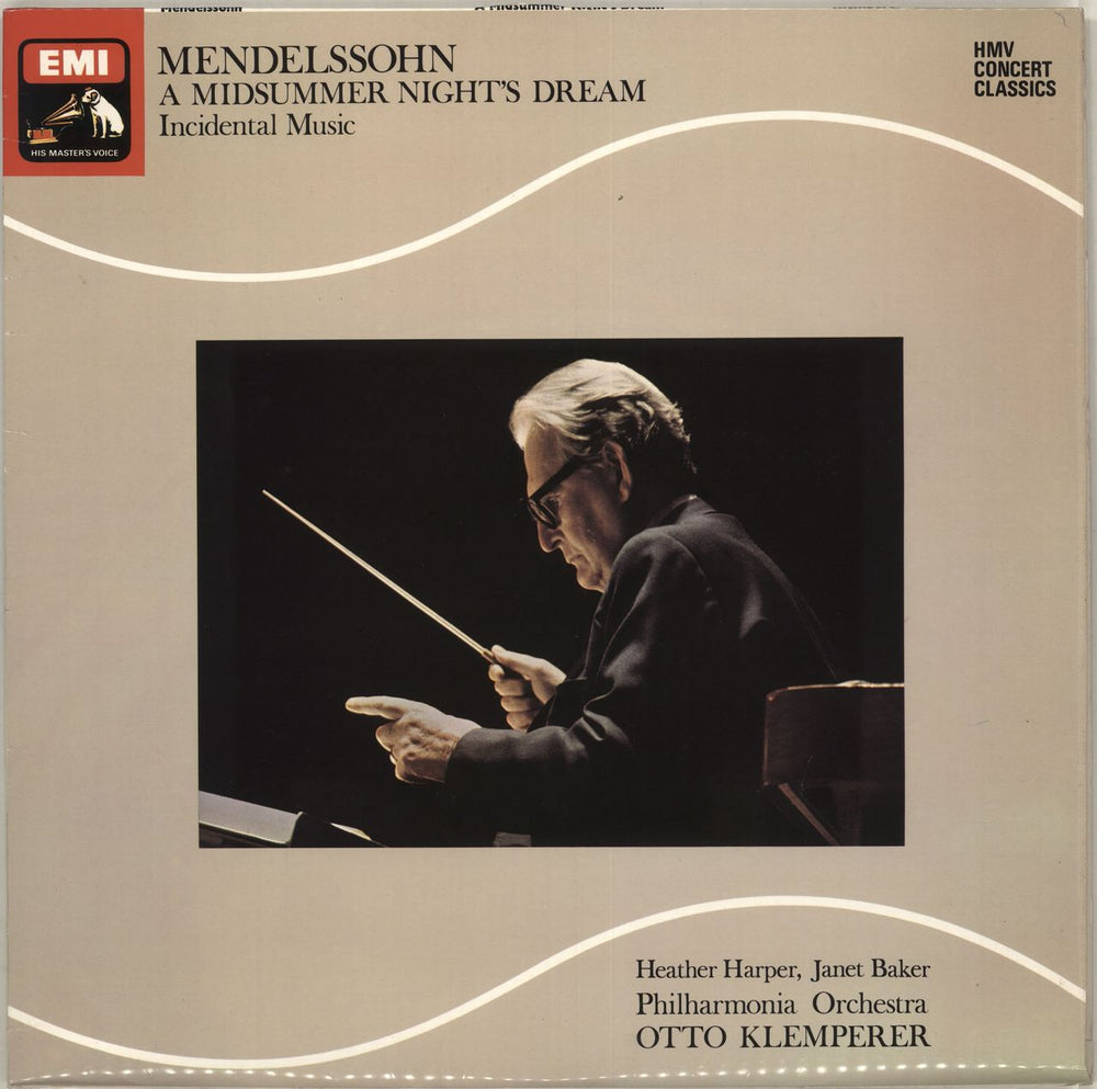 Felix Mendelssohn 'A Midsummer Night's Dream' Incidental Music UK vinyl LP album (LP record) SXLP30196