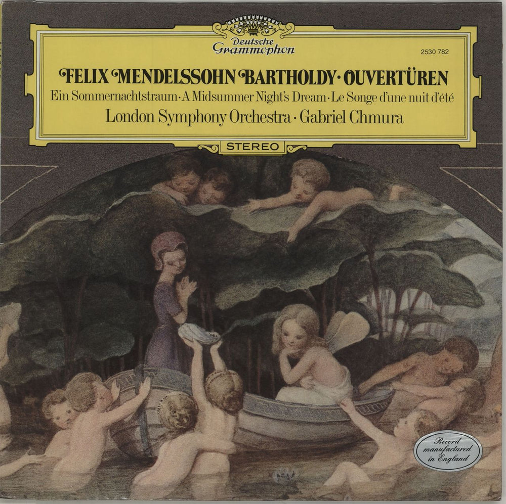 Felix Mendelssohn Ouvertüren UK vinyl LP album (LP record) 2530782