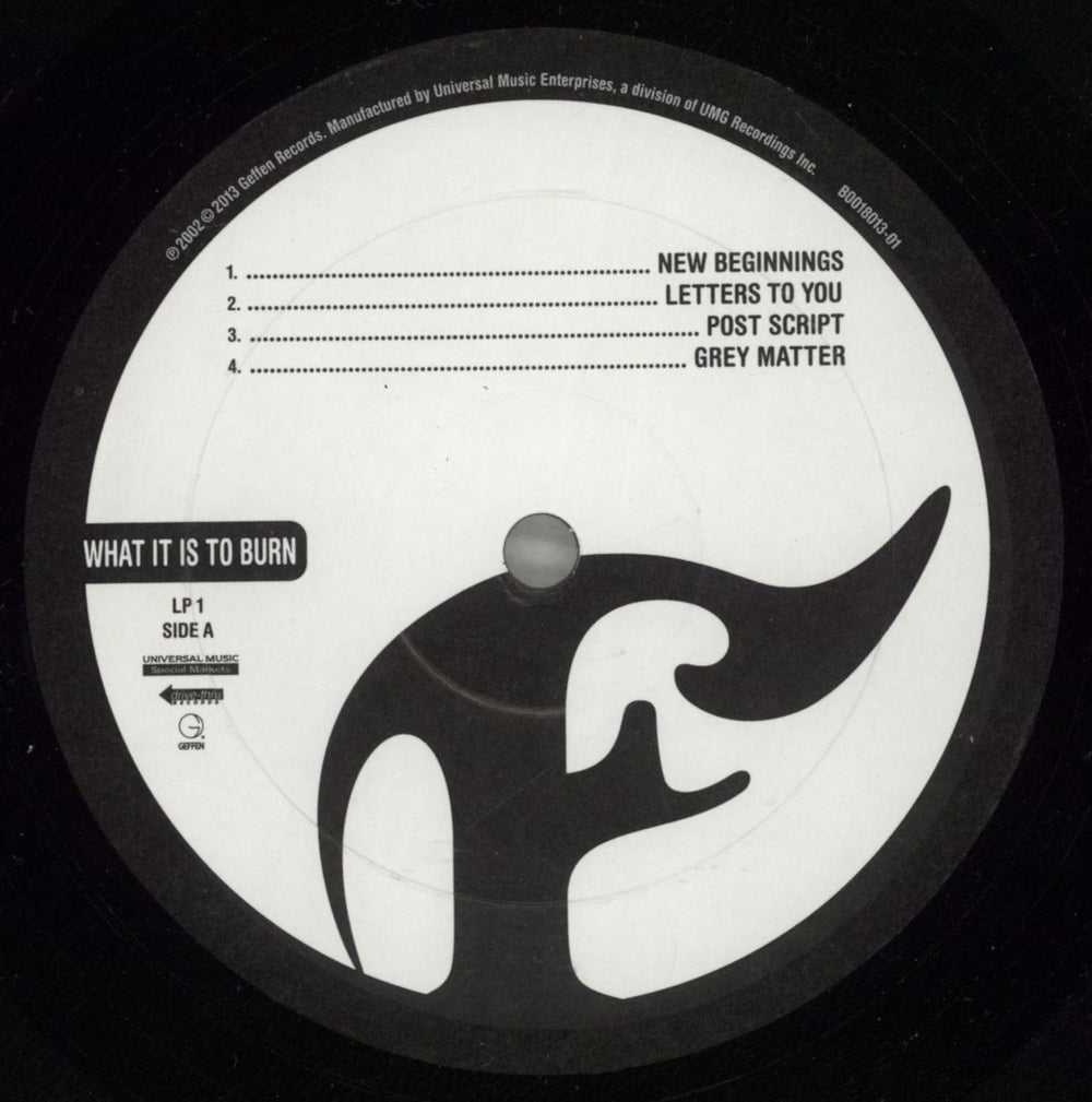 Finch (US) What It Is To Burn - 180gm US 2-LP vinyl record set (Double LP Album) FIC2LWH880011