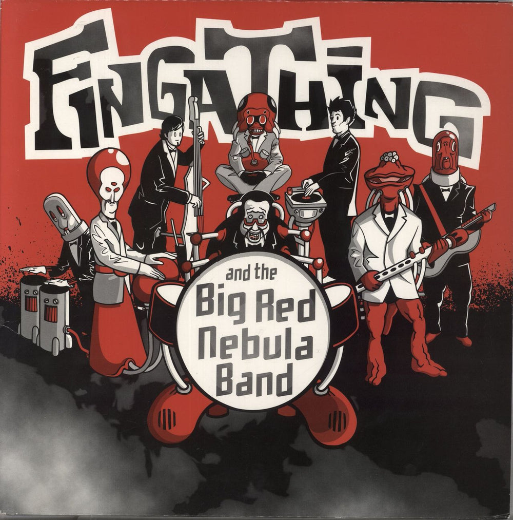 Fingathing And The Big Red Nebula Band UK 2-LP vinyl record set (Double LP Album) GCLP127