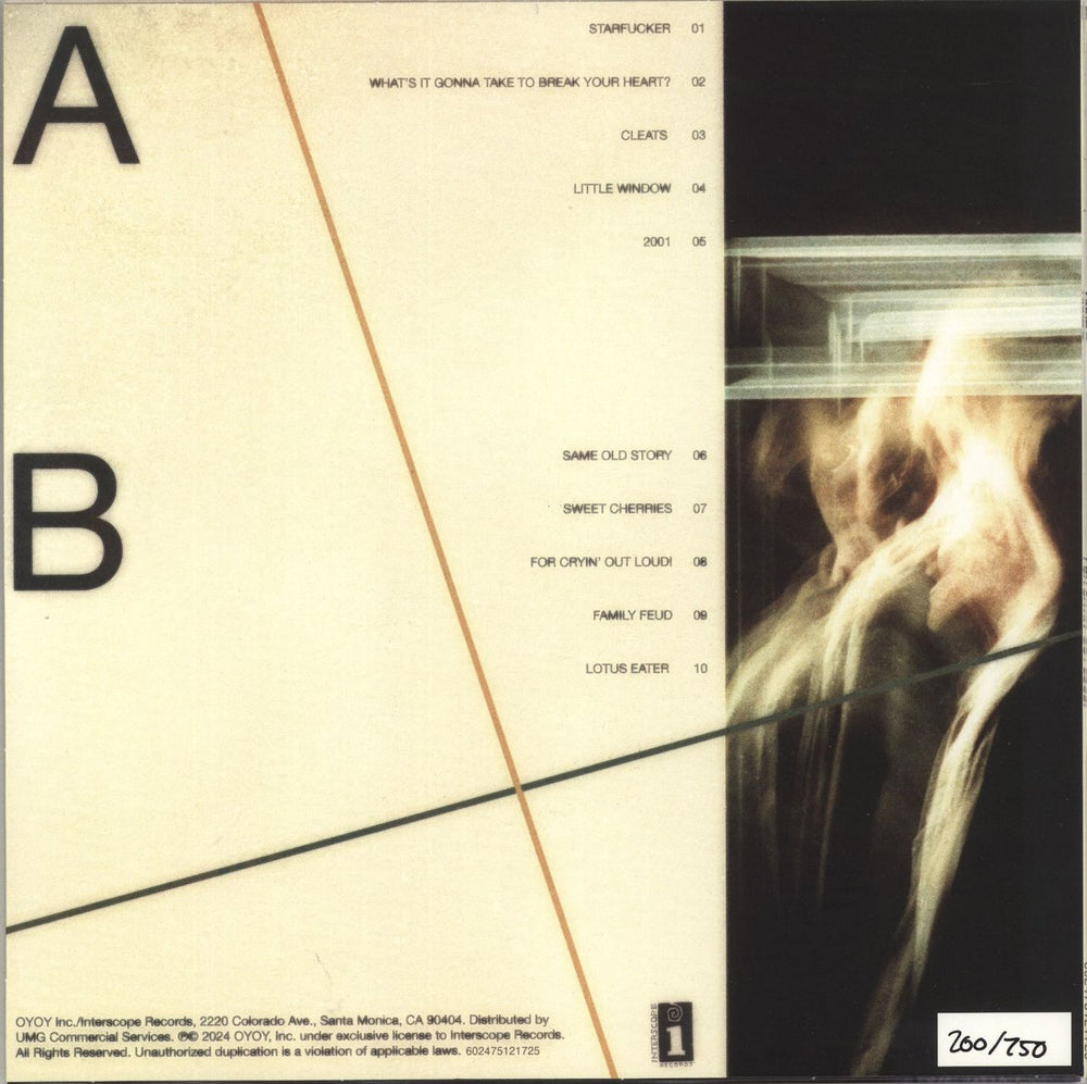 Finneas For Cryin' Out Loud - Purple Vinyl UK vinyl LP album (LP record)