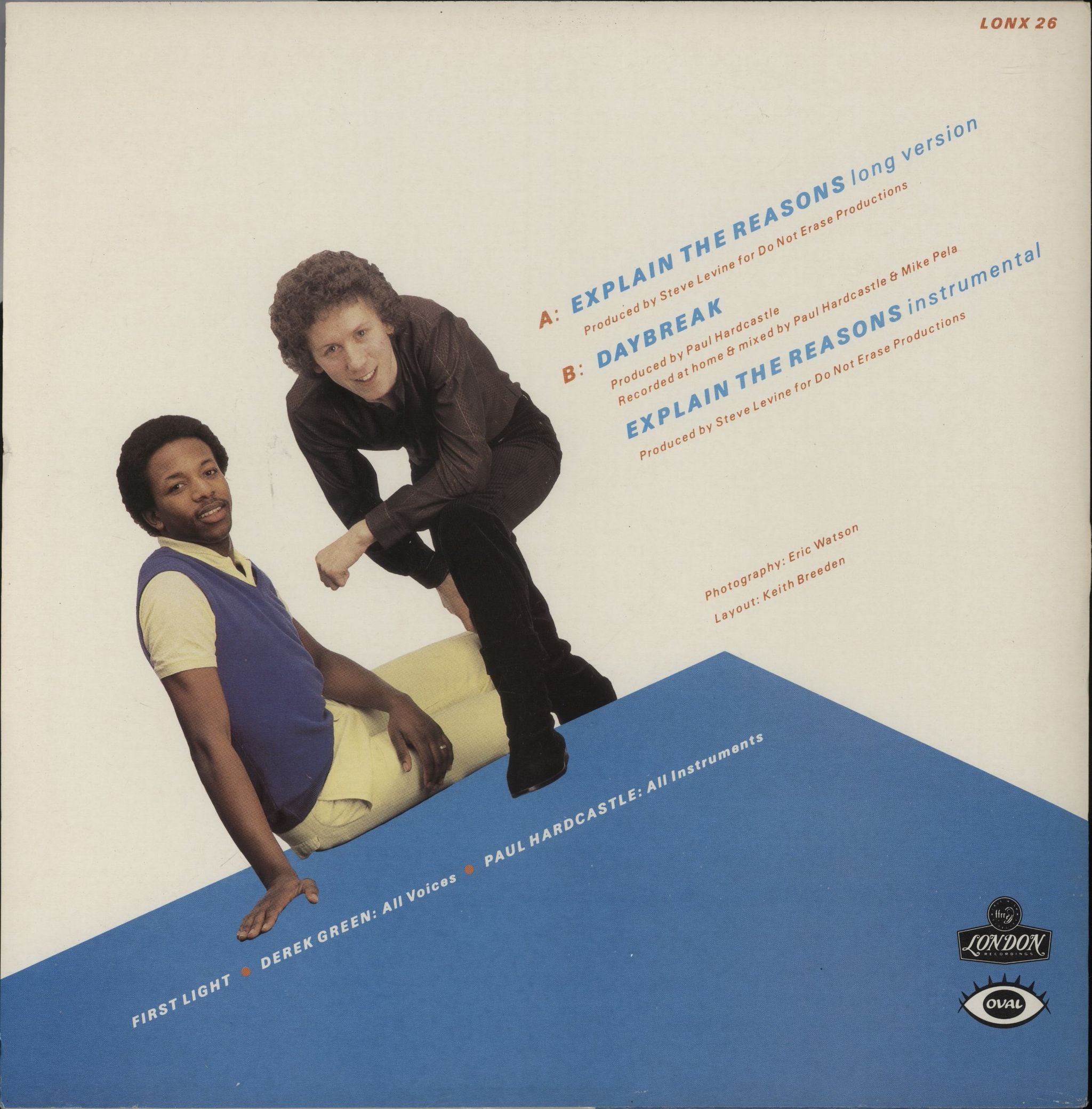 First Light First Light UK 12\" vinyl single (12 inch record / Maxi-single)
