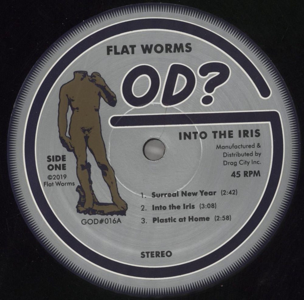 Flat Worms Into The Iris US 12" vinyl single (12 inch record / Maxi-single) 15A12IN858672