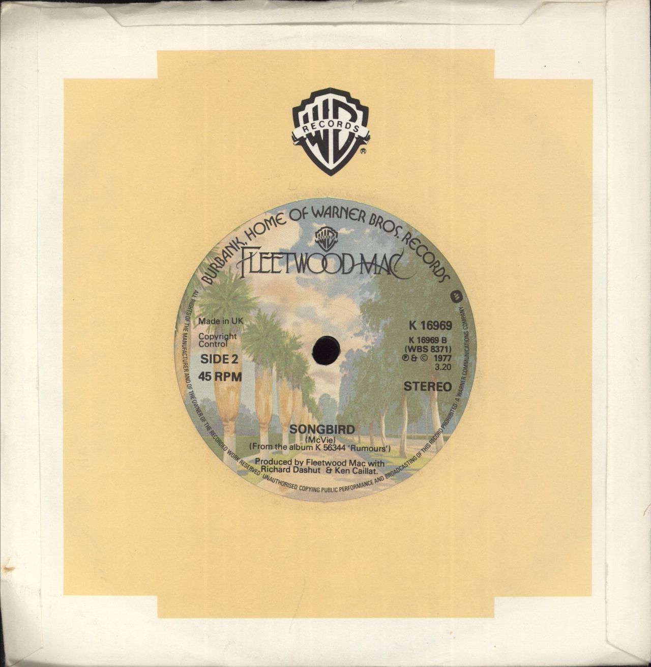 Fleetwood Mac Dreams - Solid UK 7" vinyl single (7 inch record / 45)