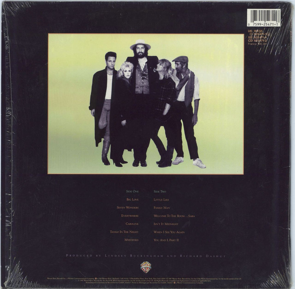 Fleetwood Mac Tango In The Night - Shrink UK vinyl LP album (LP record) 075992547116