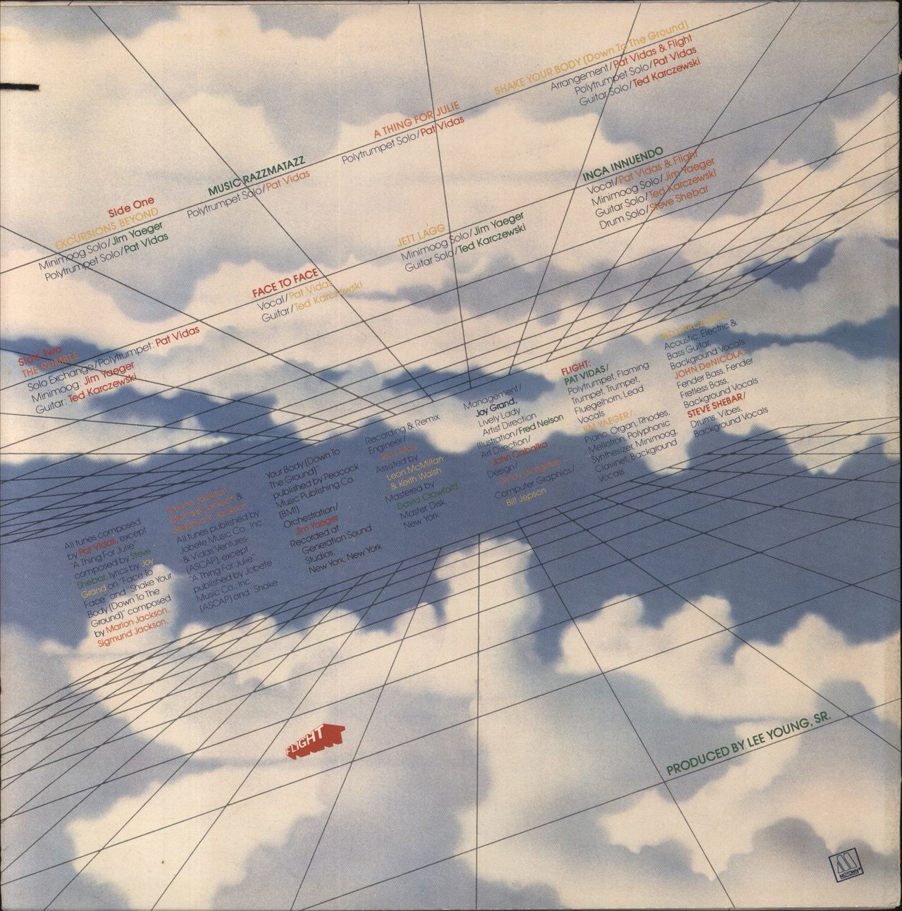 Flight Excursion Beyond US vinyl LP album (LP record)