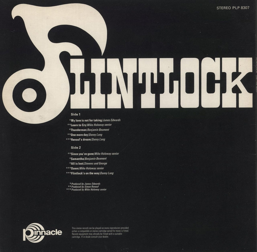 Flintlock ...On The Way UK vinyl LP album (LP record)