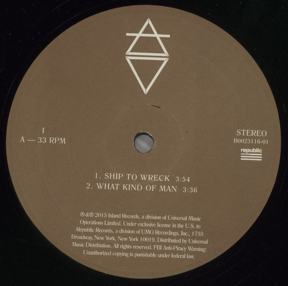 Florence + The Machine How Big, How Blue, How Beautiful - Urban Outfitter Sleeve US 2-LP vinyl record set (Double LP Album) FMH2LHO864614