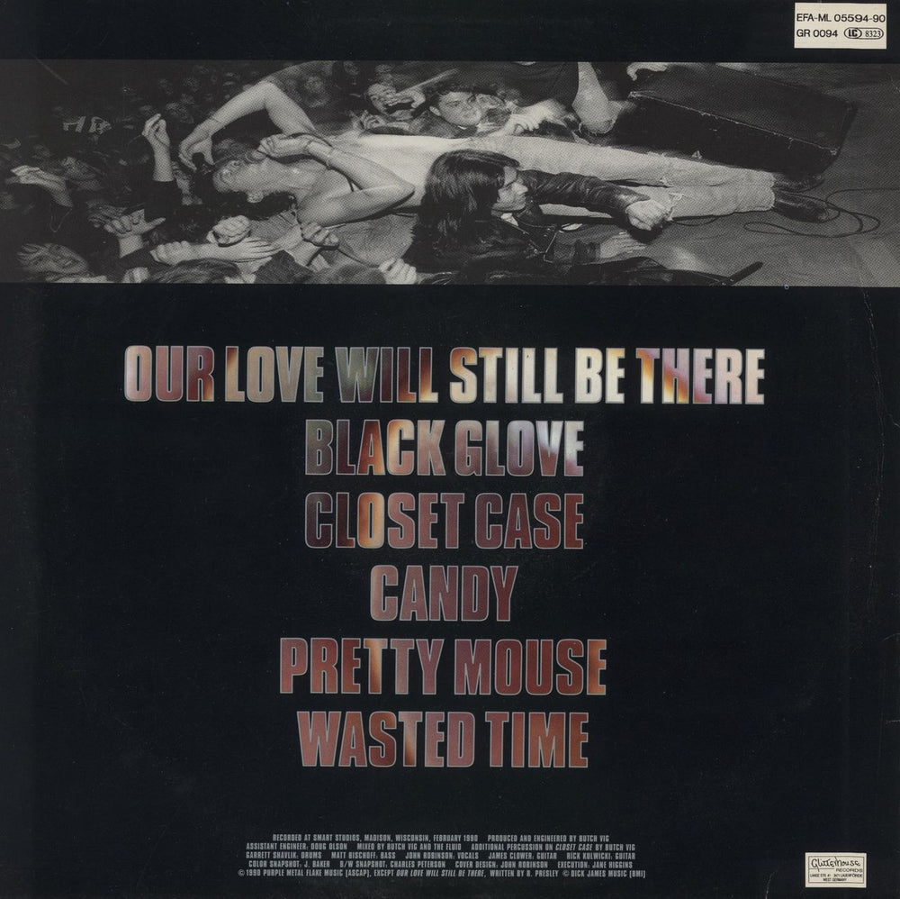 Fluid Glue German vinyl LP album (LP record)