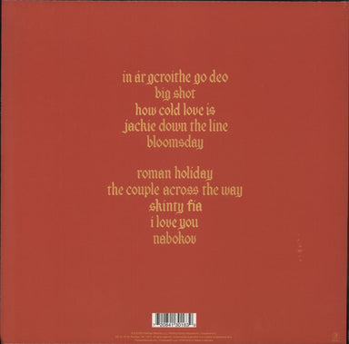 Fontaines D.C. Skinty Fia - Red Vinyl - Sealed + Autographed Print UK vinyl LP album (LP record) 720841301639