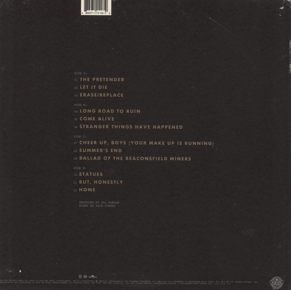 Foo Fighters Echoes, Silence, Patience & Grace - Ex US 2-LP vinyl record set (Double LP Album) 886971151619