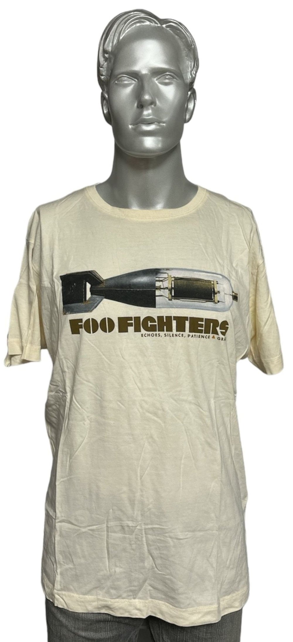 Foo Fighters Echoes, Silence, Patience & Grace - Sand/Large UK t-shirt T-SHIRT