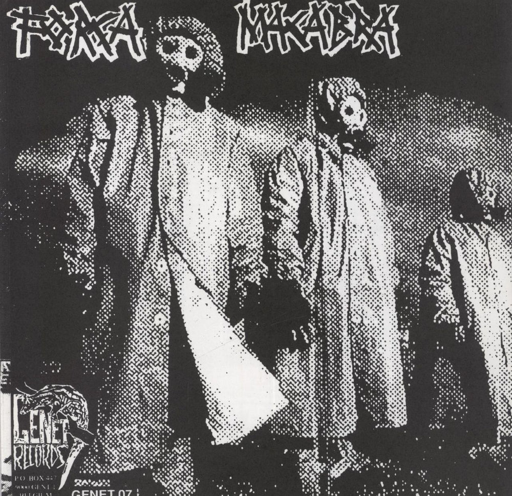 Força Macabra Ecologische Doem / Força Macabra Belgian 7" vinyl single (7 inch record / 45)