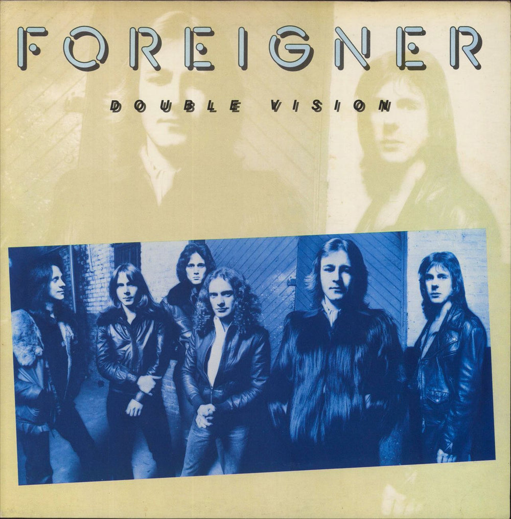 Foreigner Double Vision - EX UK vinyl LP album (LP record) K50476