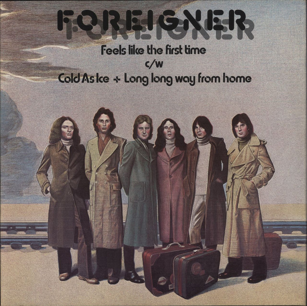 Foreigner Feels Like The First Time UK 12" vinyl single (12 inch record / Maxi-single) K11086