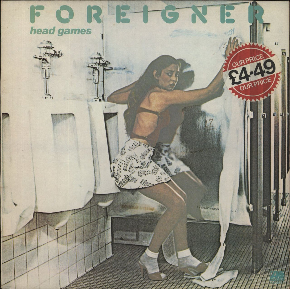 Foreigner Head Games UK vinyl LP album (LP record) K50651