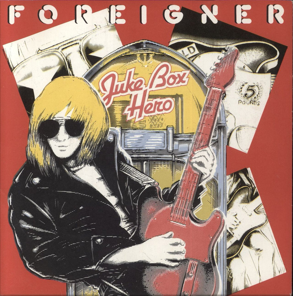 Foreigner Juke Box Hero UK 7" vinyl single (7 inch record / 45) K11678