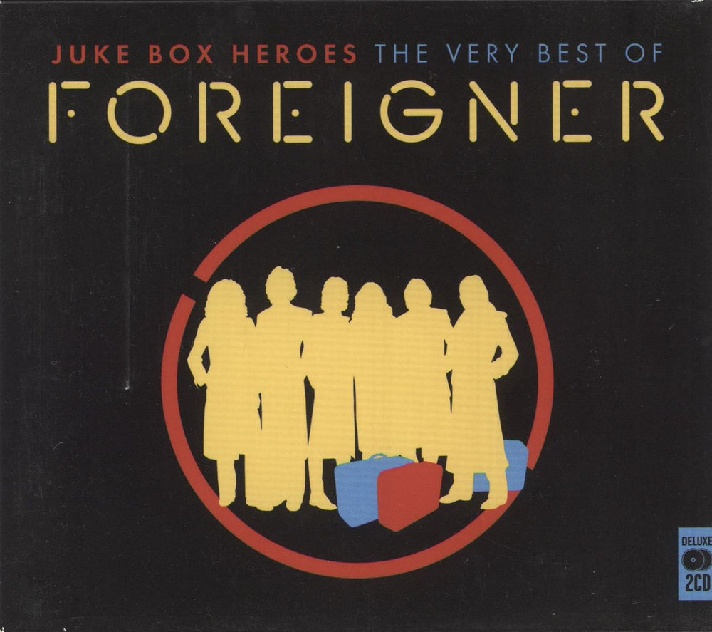 Foreigner Juke Box Heroes: The Very Best Of UK 2 CD album set (Double CD) MCDLX516