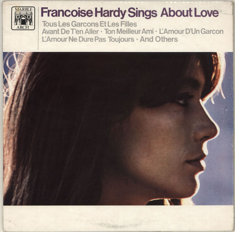 Françoise Hardy Sings About Love UK vinyl LP album (LP record) MAL792