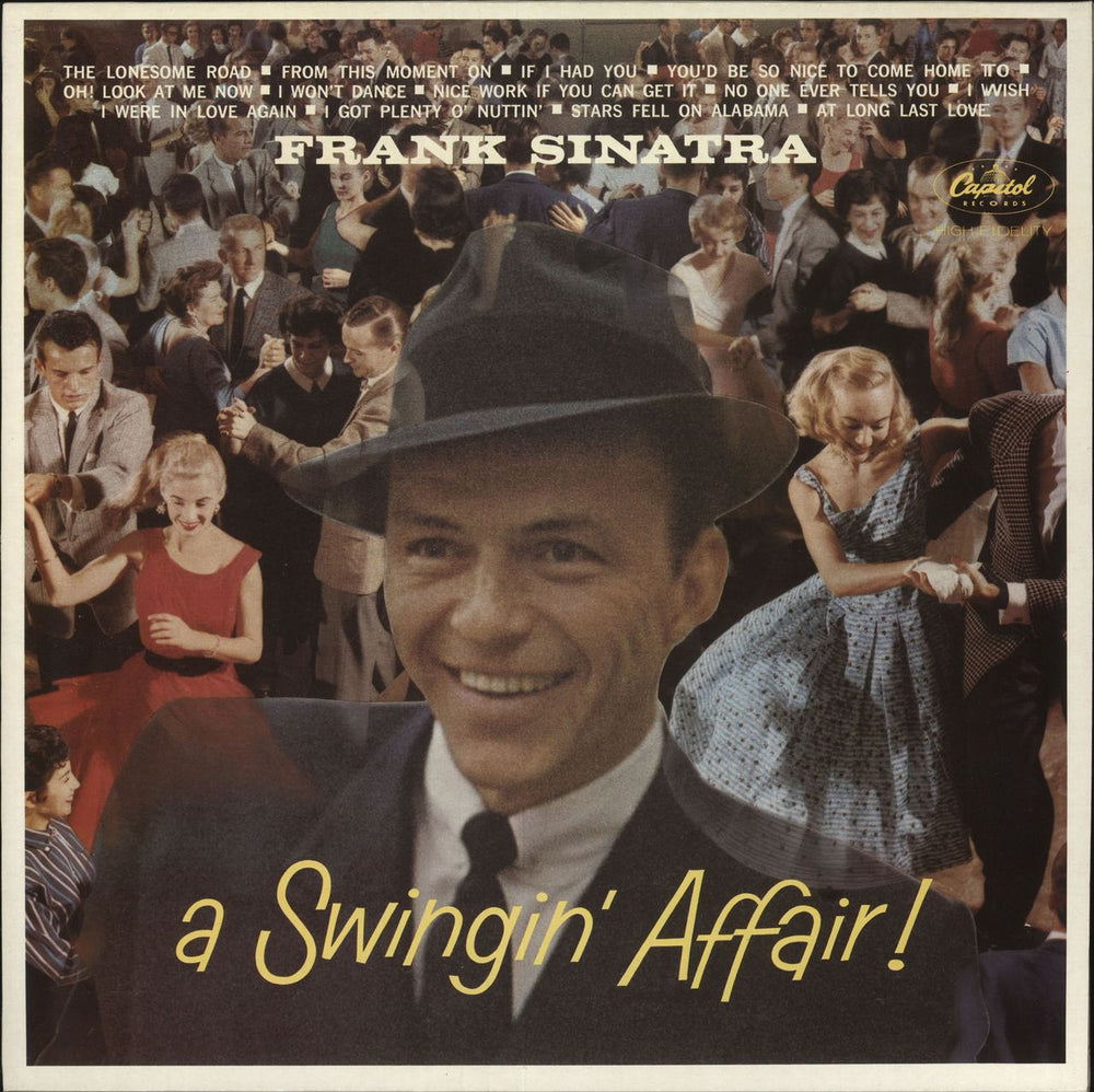 Frank Sinatra A Swingin' Affair UK vinyl LP album (LP record) CAPS26-0017-1