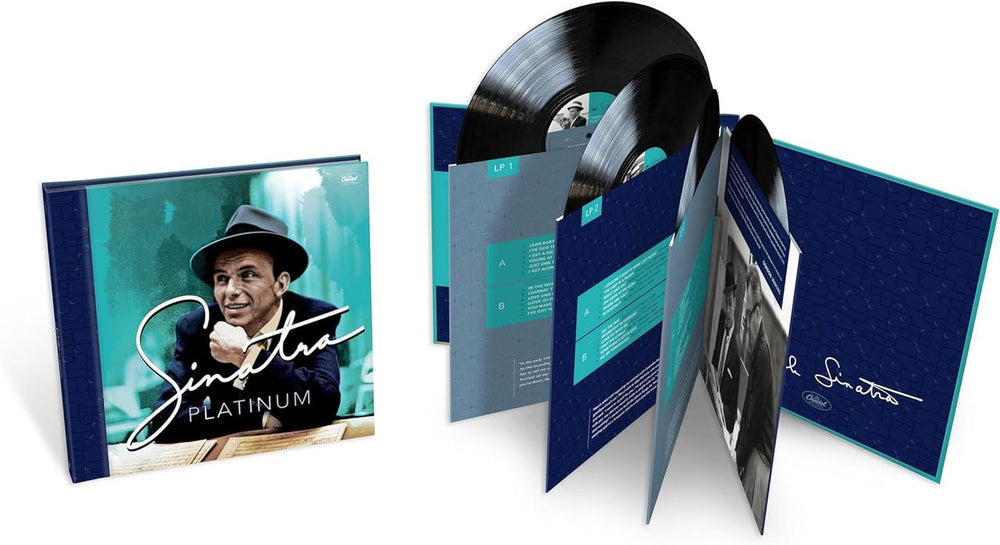 Frank Sinatra Platinum - Deluxe Edition 4-LP Hardcover - Sealed UK Vinyl Box Set 5575097