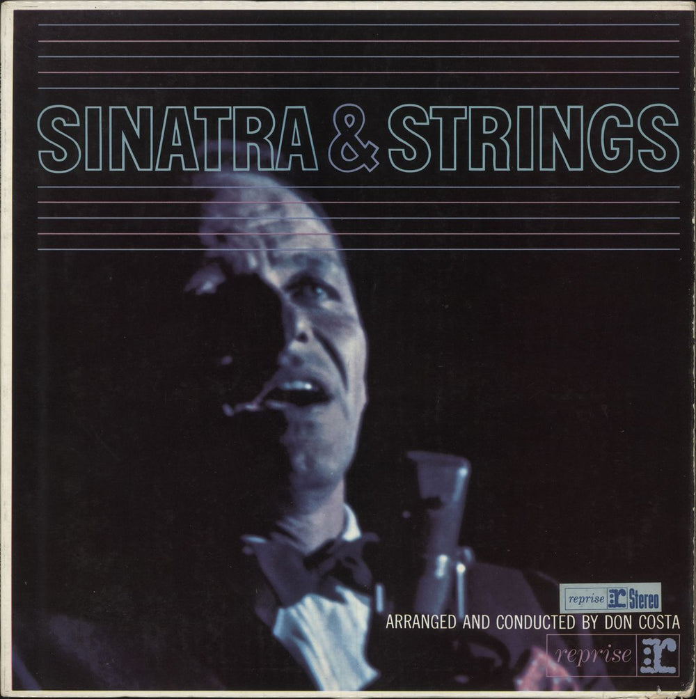 Frank Sinatra Sinatra & Strings UK vinyl LP album (LP record) R9-1004