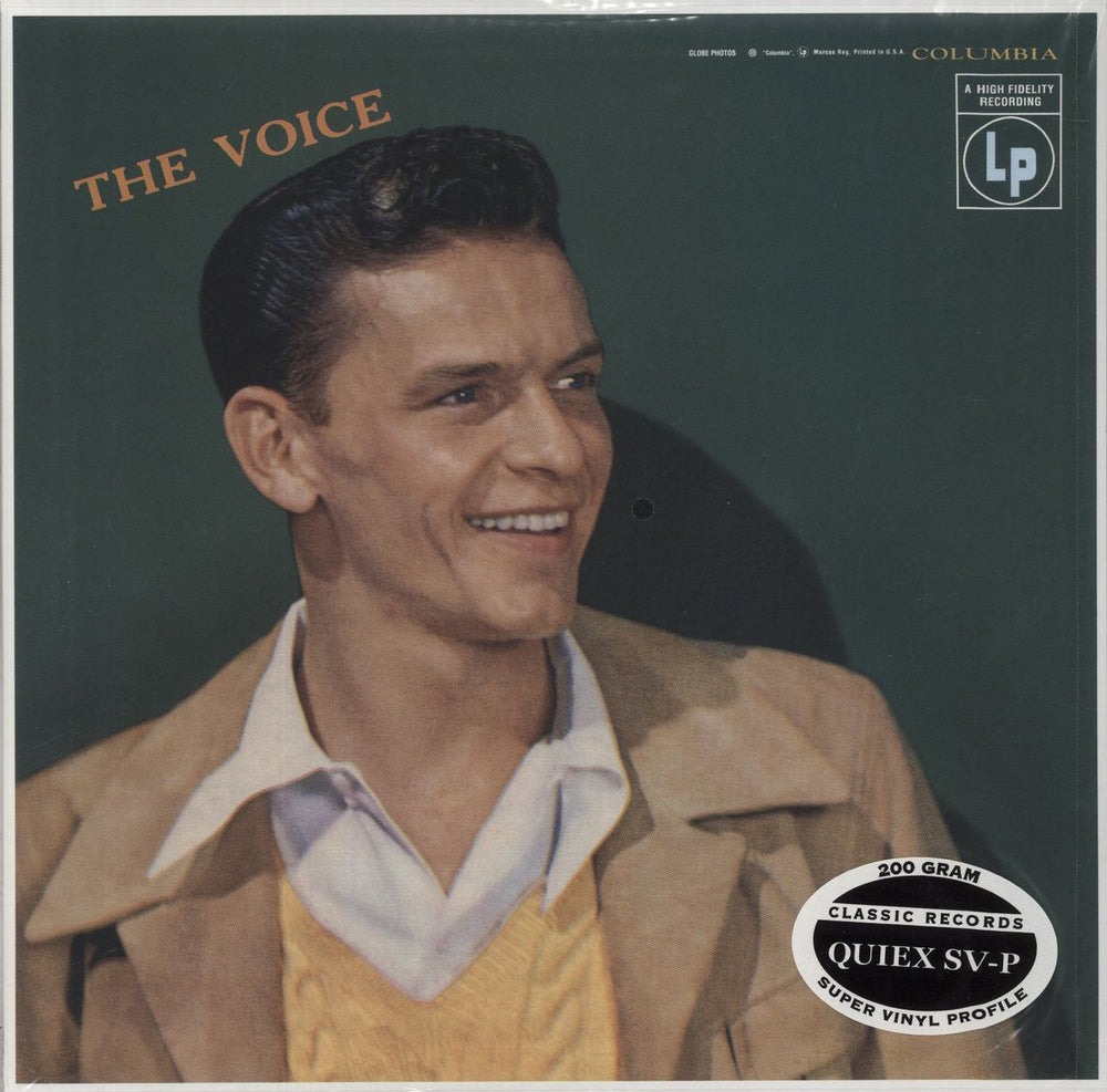 Frank Sinatra The Voice - 200gm - Sealed US vinyl LP album (LP record) CL743