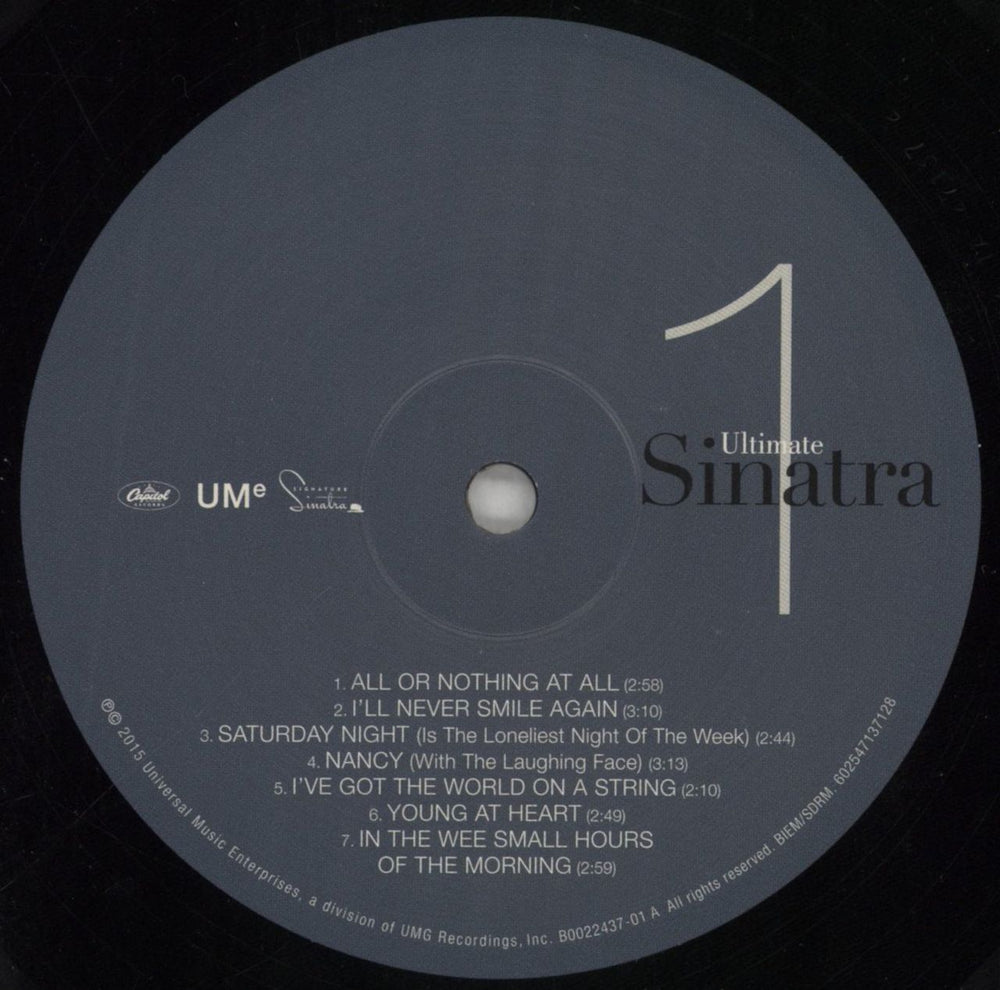 Frank Sinatra Ultimate Sinatra - 180gm UK 2-LP vinyl record set (Double LP Album) FRS2LUL788662