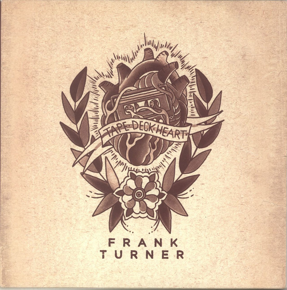 Frank Turner Tape Deck Heart UK vinyl LP album (LP record) XMRPD001LP