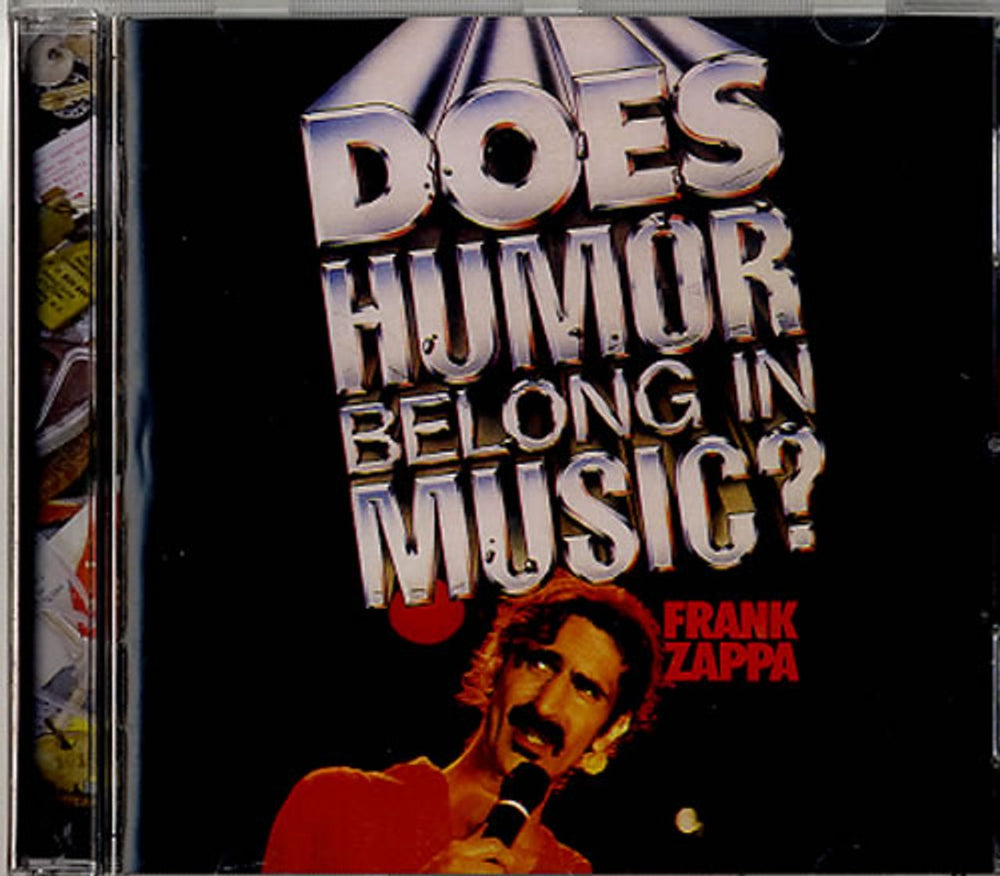 Frank Zappa Does Humor Belong In Music ? UK CD album (CDLP) 0238742