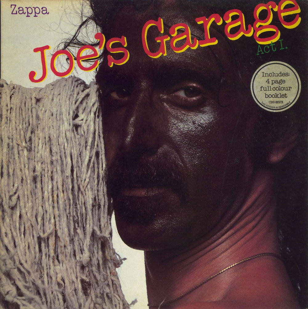 Frank Zappa Joe's Garage Act I UK vinyl LP album (LP record) 86101