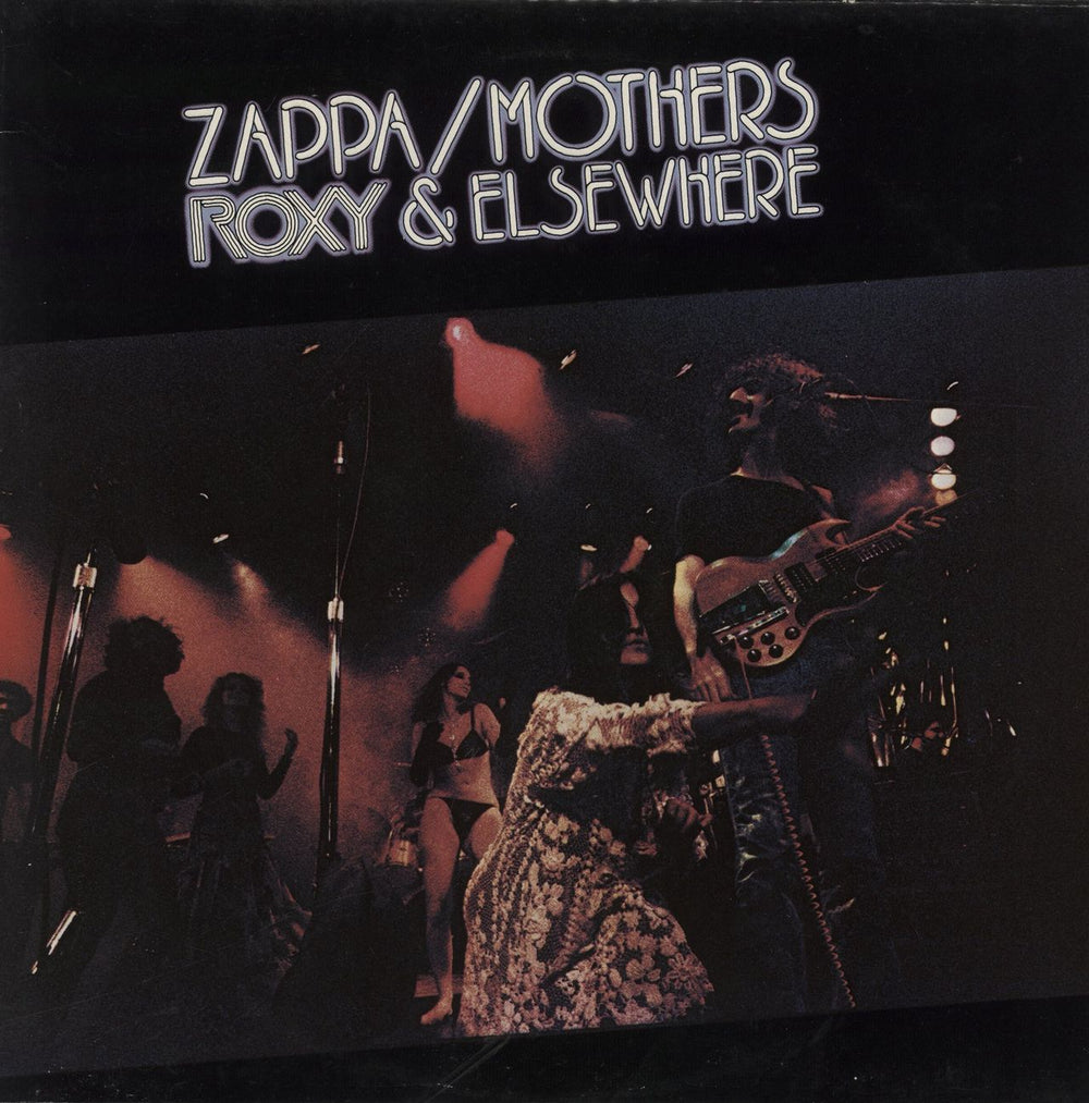 Frank Zappa Roxy & Elsewhere - EX UK 2-LP vinyl record set (Double LP Album) ZAPPA39