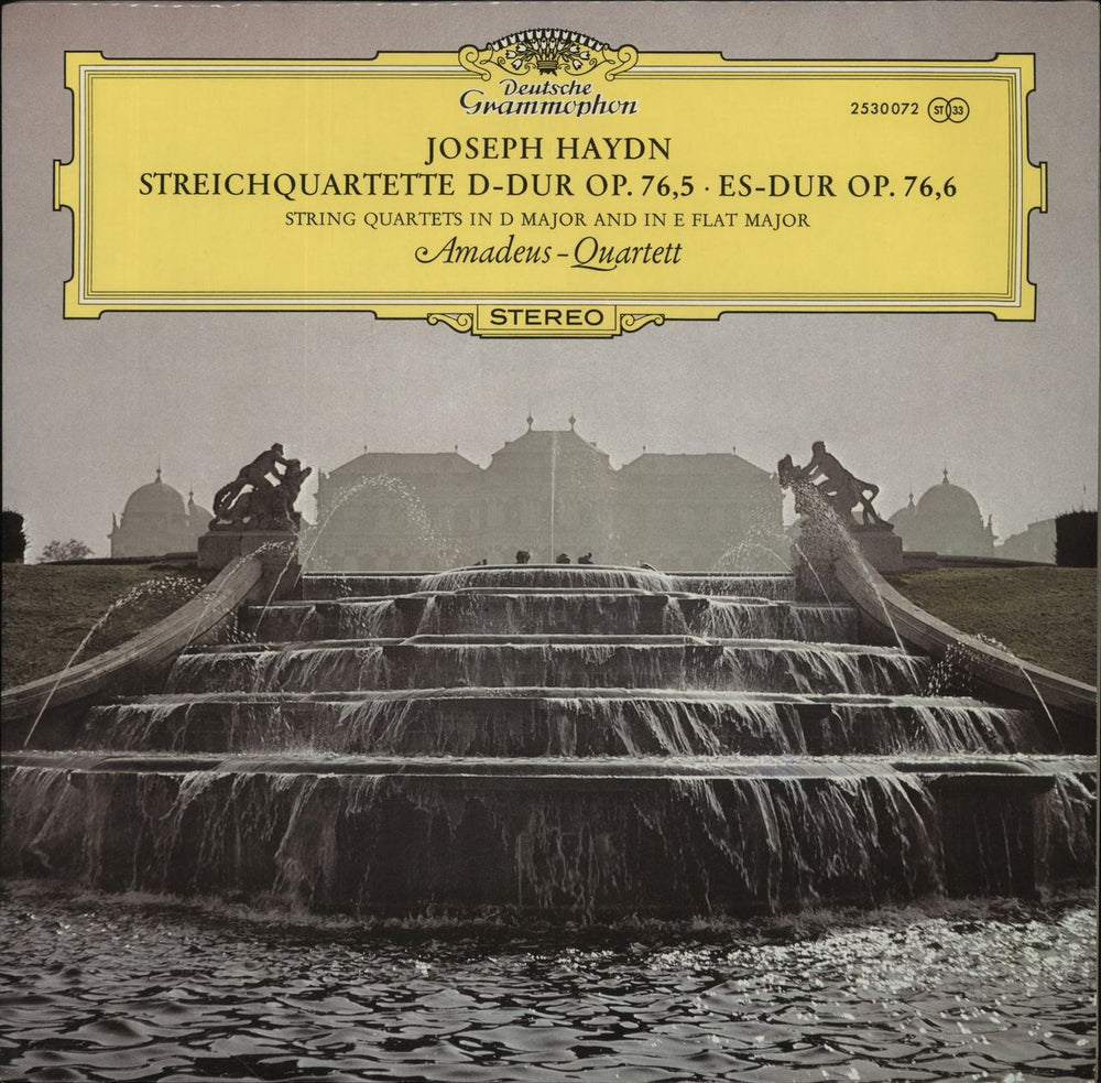 Franz Joseph Haydn Haydn: Streichquartette D-Dur Op.76,5 • Es-Dur Op.76,6 German vinyl LP album (LP record) 2530072