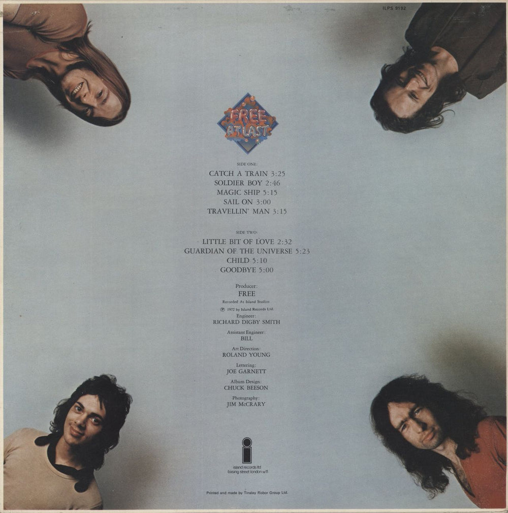 Free Free At Last - 1st - EX UK vinyl LP album (LP record)