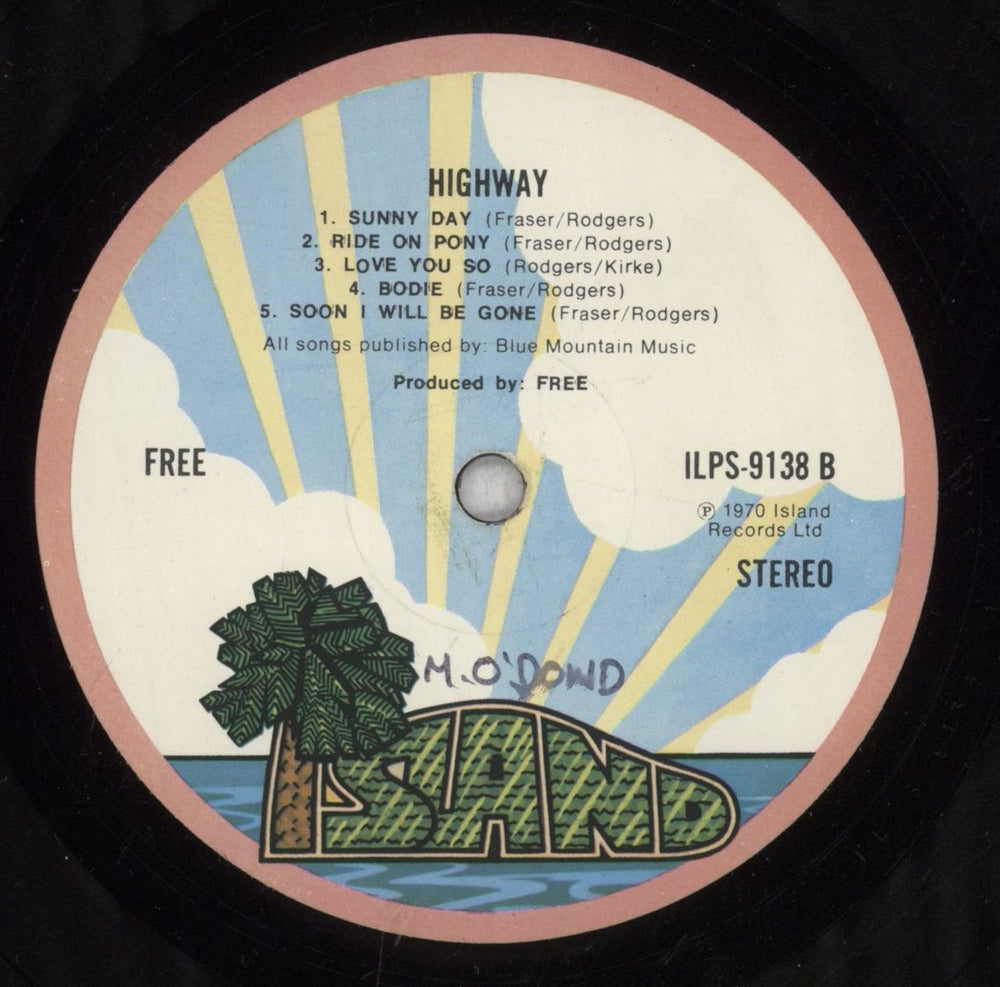 Free Highway - 2nd - VG UK vinyl LP album (LP record)