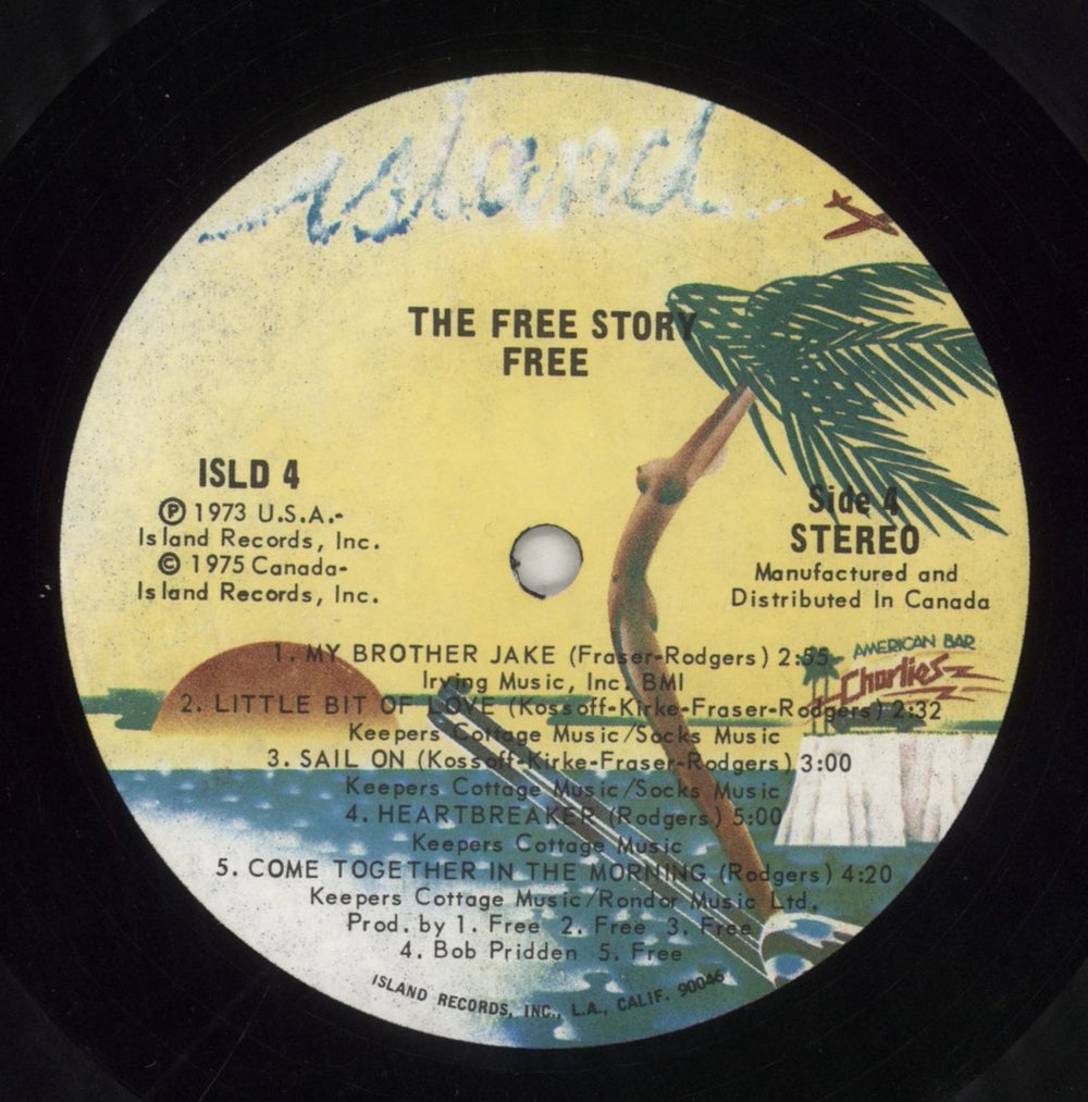 Free The Free Story - Numbered - EX Canadian 2-LP vinyl record set (Double LP Album) FRE2LTH853788