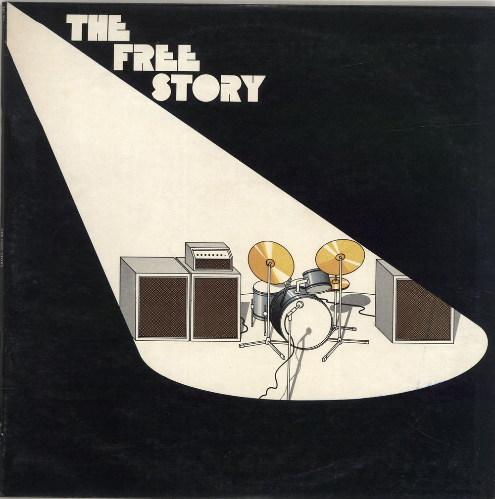 Free The Free Story - Stickered UK 2-LP vinyl record set (Double LP Album) ISLD4