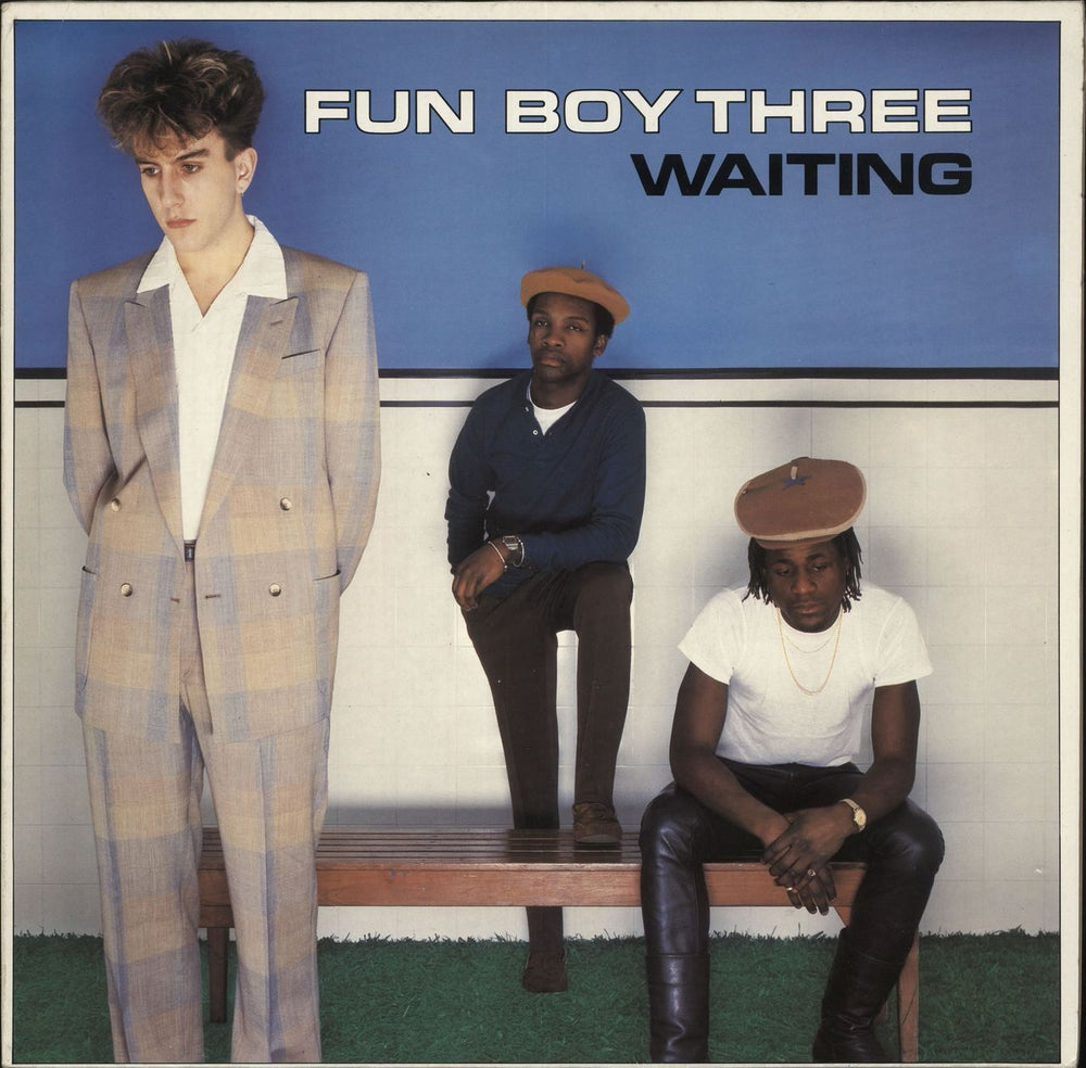 Fun Boy Three Waiting German vinyl LP album (LP record) 205289