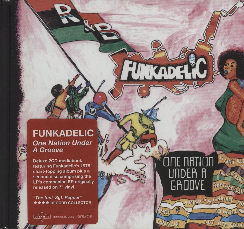 Funkadelic One Nation Under A Groove UK 2 CD album set (Double CD) CHARLYX671