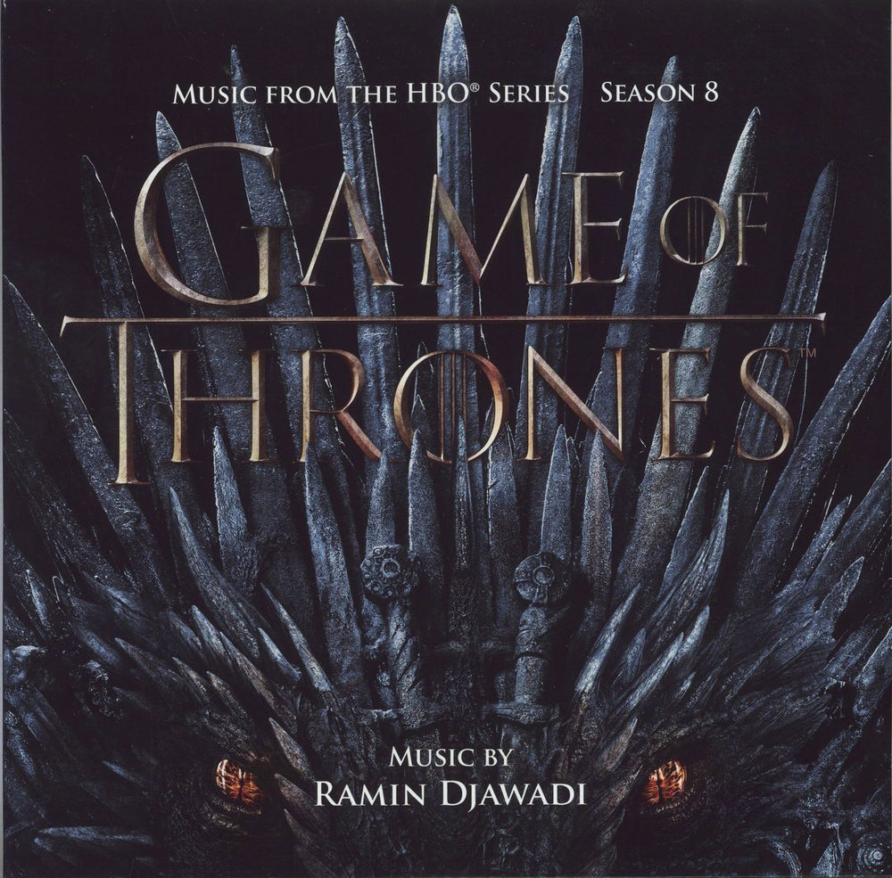 Game Of Thrones Game Of Thrones  [Season 8] UK 3-LP vinyl record set (Triple LP Album) WTM40292