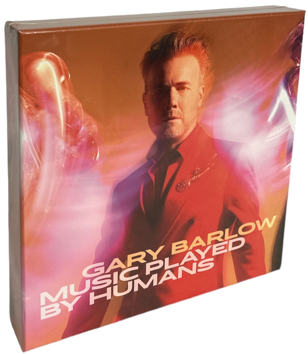Gary Barlow Music Played By Humans - Deluxe Edition with Signed Print UK CD Album Box Set 352147-0