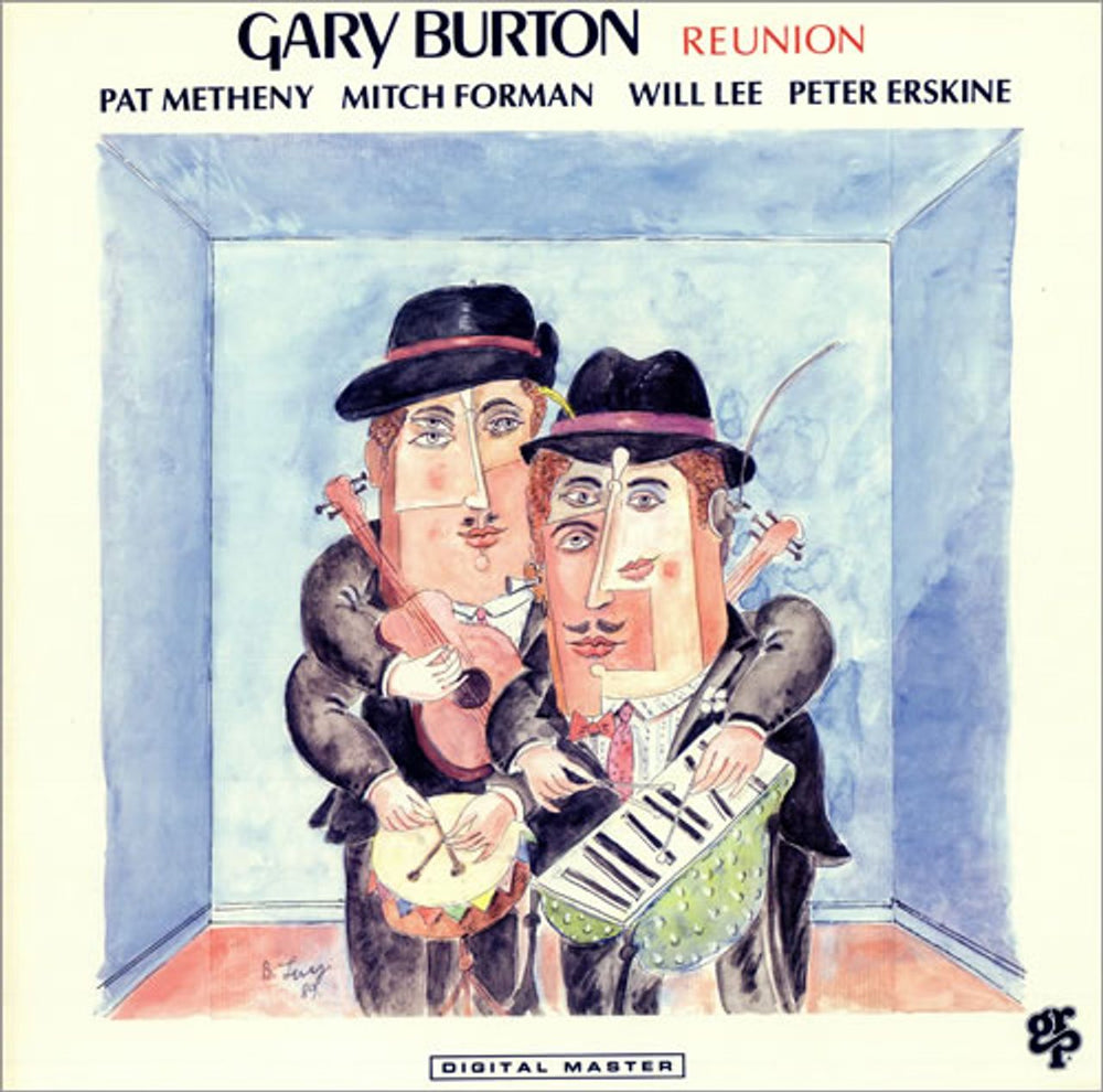 Gary Burton Reunion Swiss vinyl LP album (LP record) GRP-9598-1