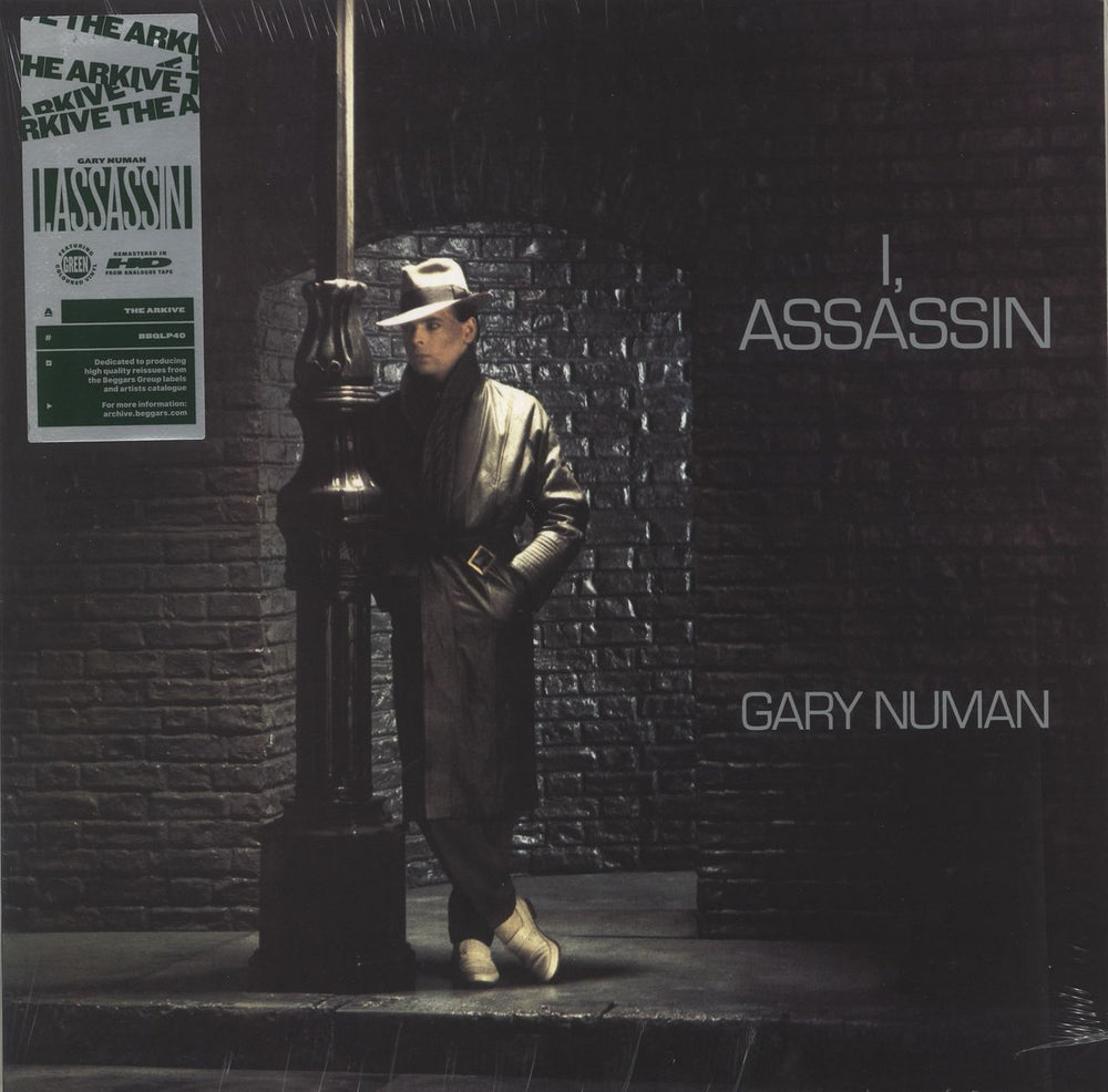 Gary Numan I, Assassin - Green Vinyl - Sealed UK vinyl LP album (LP record) BBQLP40