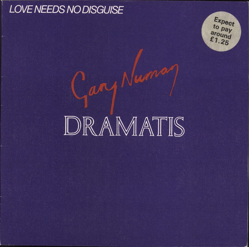 Gary Numan Love Needs No Disguise UK 12" vinyl single (12 inch record / Maxi-single) BEG68