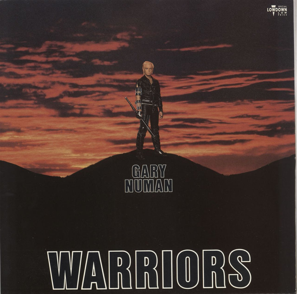 Gary Numan Warriors UK vinyl LP album (LP record) BBL47