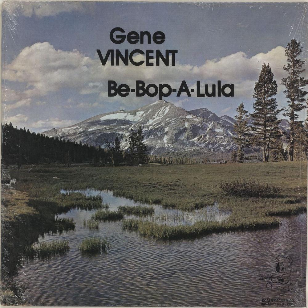 Gene Vincent Be-Bop-A-Lula US vinyl LP album (LP record) KOA14617