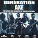 GENERATION AXE The Guitars That Destroyed The World: Live In China - 180gm Orange Vinyl UK 2-LP vinyl record set (Double LP Album) 0214056EMU